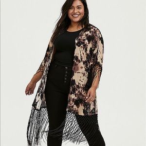 Torrid tie dye kimono